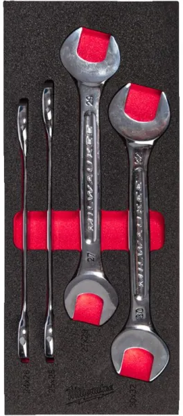 Milwaukee Gaffelnøkkelsett Toolguard™ 4 deler